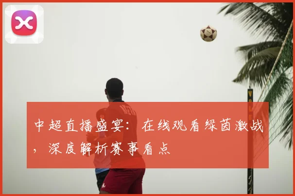 中超直播盛宴：在线观看绿茵激战，深度解析赛事看点